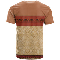 Island Elder Inspired Costume T Shirt Polynesian Tribal Pattern