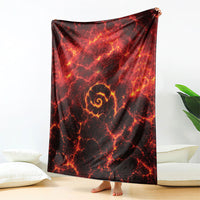 Lava Monster Costume Blanket Fiery Lava Spiral