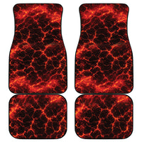 Lava Monster Costume Car Mats Fiery Lava Spiral