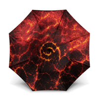 Lava Monster Costume Umbrella Fiery Lava Spiral