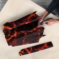 Lava Monster Costume Umbrella Fiery Lava Spiral