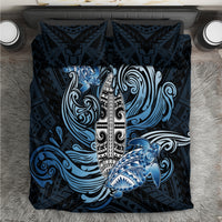 Polynesia Go Surfing Bedding Set The Pacific Wave Of Water LT05 Blue - Polynesian Pride