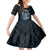 Personalised Polynesia Go Surfing Kid Short Sleeve Dress The Pacific Wave Of Water LT05 KID Blue - Polynesian Pride