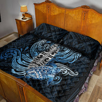 Polynesia Go Surfing Quilt Bed Set The Pacific Wave Of Water LT05 - Polynesian Pride