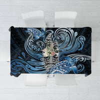 Polynesia Go Surfing Tablecloth The Pacific Wave Of Water LT05 Blue - Polynesian Pride