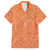 Personalised Lapita Culture Family Matching Off Shoulder Short Dress and Hawaiian Shirt Iconic Double Face Pattern LT05 Dad's Shirt - Short Sleeve Brown - Polynesian Pride