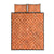 Lapita Culture Quilt Bed Set Iconic Double Face Pattern LT05 Brown - Polynesian Pride
