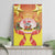 French Polynesia Christmas Canvas Wall Art Seashell Santa Beach Vibes - Polynesian Pride