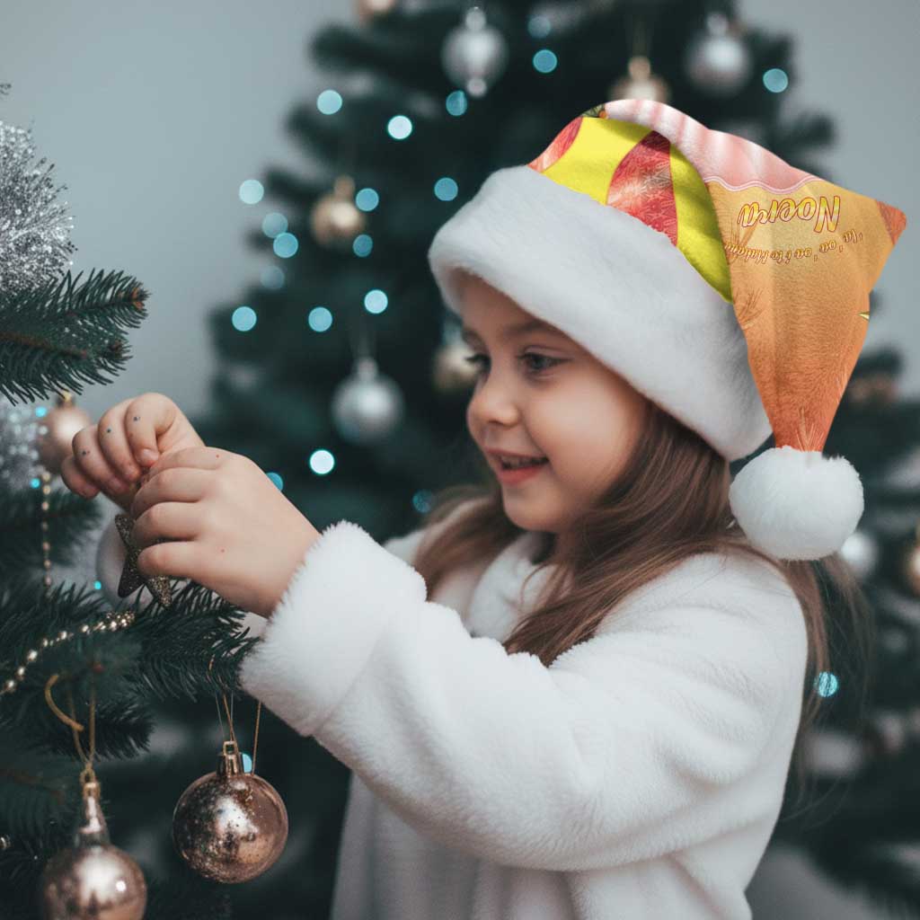French Polynesia Christmas Santa Hat Seashell Santa Beach Vibes - Polynesian Pride