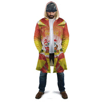 French Polynesia Christmas Cloak Seashell Santa Beach Vibes - Polynesian Pride