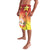 French Polynesia Christmas Lavalava Seashell Santa Beach Vibes - Polynesian Pride
