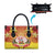 French Polynesia Christmas Leather Bag Seashell Santa Beach Vibes - Polynesian Pride