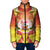 French Polynesia Christmas Padded Jacket Seashell Santa Beach Vibes - Polynesian Pride