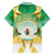 Cook Islands Christmas Family Matching Tank Maxi Dress and Hawaiian Shirt Seashell Santa Beach Vibes - Polynesian Pride