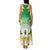 Cook Islands Christmas Family Matching Tank Maxi Dress and Hawaiian Shirt Seashell Santa Beach Vibes - Polynesian Pride