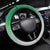 Cook Islands Christmas Steering Wheel Cover Seashell Santa Beach Vibes - Polynesian Pride