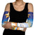 Marshall Islands Christmas Arm Sleeves Seashell Santa Beach Vibes - Polynesian Pride