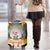 Marshall Islands Christmas Luggage Cover Seashell Santa Beach Vibes - Polynesian Pride