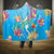 Under The Sea Scuba Diving Hooded Blanket Polynesian Pattern LT05 One Size Blue - Polynesian Pride