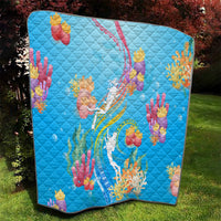 Under The Sea Scuba Diving Quilt Polynesian Pattern LT05 - Polynesian Pride