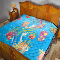 Under The Sea Scuba Diving Quilt Polynesian Pattern LT05 - Polynesian Pride