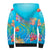 Under The Sea Scuba Diving Sherpa Hoodie Polynesian Pattern LT05 - Polynesian Pride