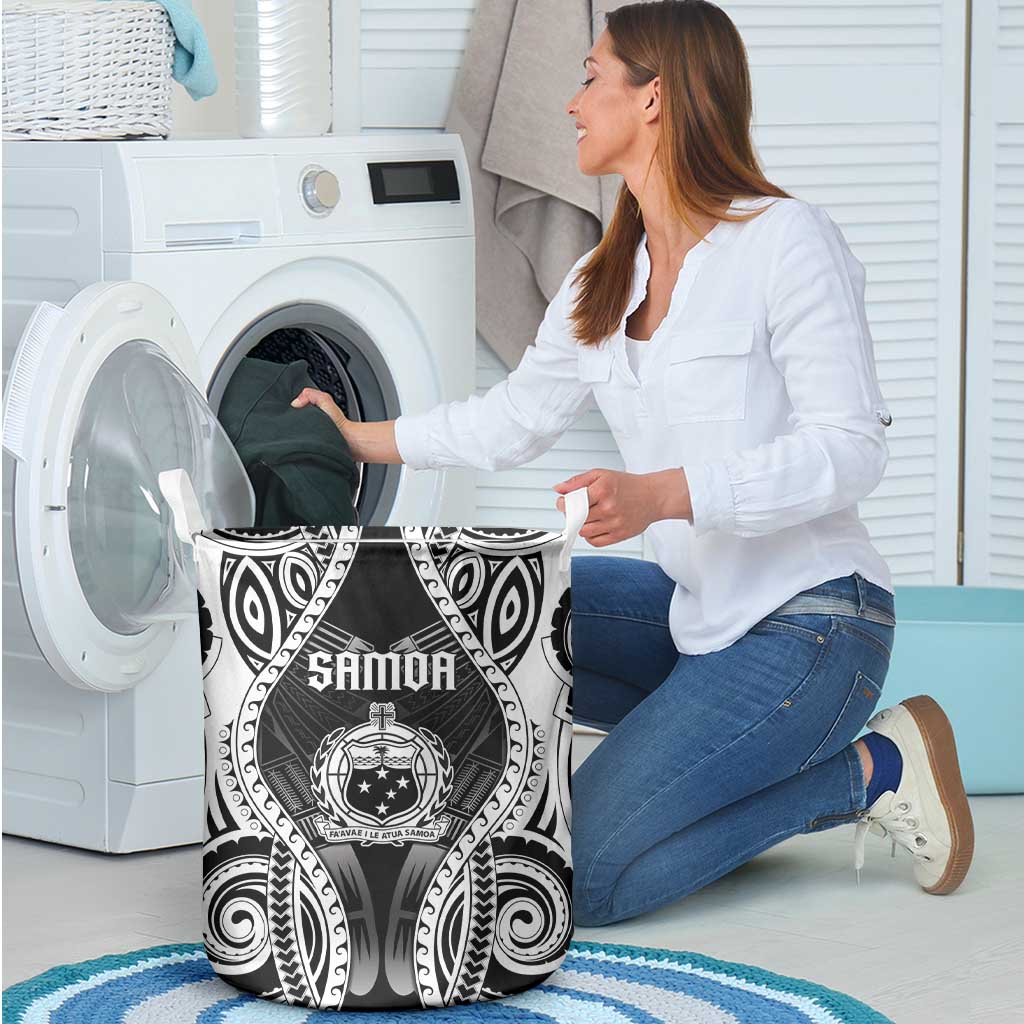 Remember Samoa Black Saturday Laundry Basket Samoa Mo Samoa - Polynesian Pride