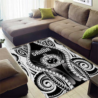 Remember Samoa Black Saturday Area Rug Samoa Mo Samoa - Polynesian Pride