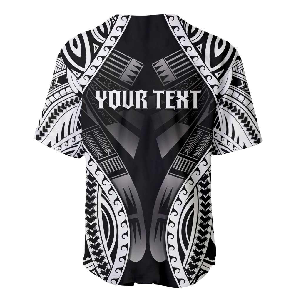 Personalised Remember Samoa Black Saturday Baseball Jersey Samoa Mo Samoa - Polynesian Pride