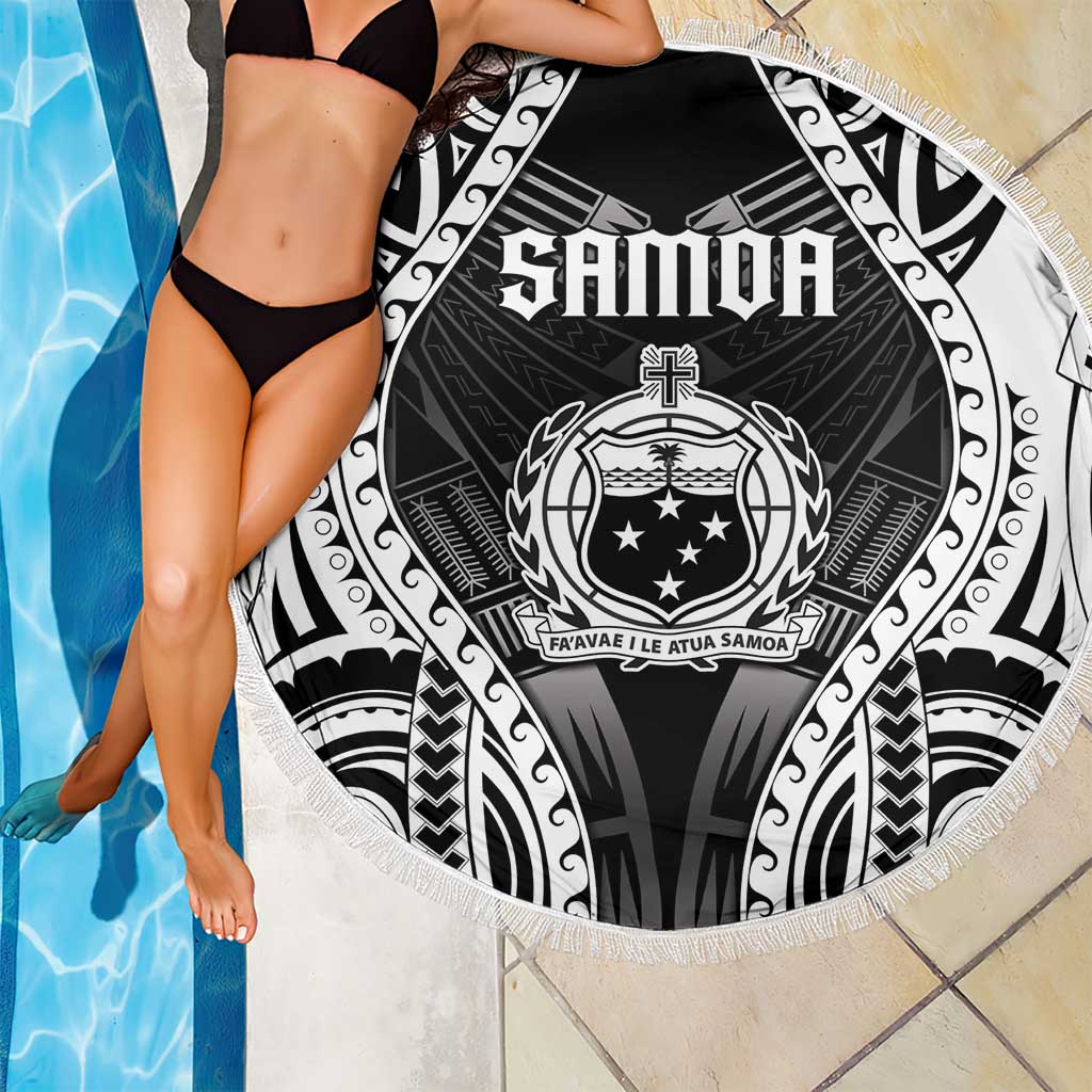Remember Samoa Black Saturday Beach Blanket Samoa Mo Samoa - Polynesian Pride
