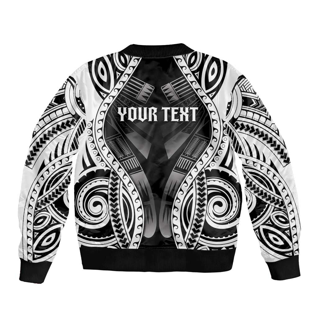 Personalised Remember Samoa Black Saturday Bomber Jacket Samoa Mo Samoa - Polynesian Pride