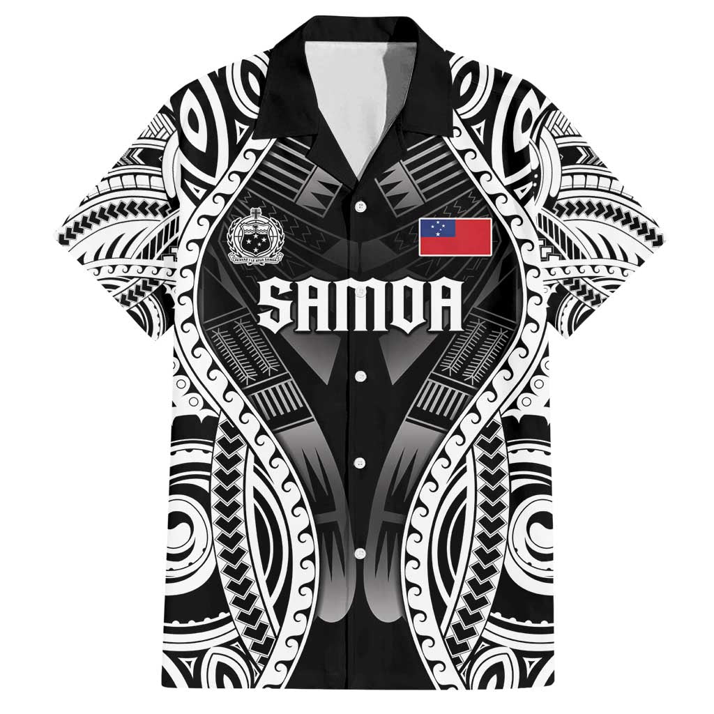 Personalised Remember Samoa Black Saturday Family Matching Long Sleeve Bodycon Dress and Hawaiian Shirt Samoa Mo Samoa - Polynesian Pride