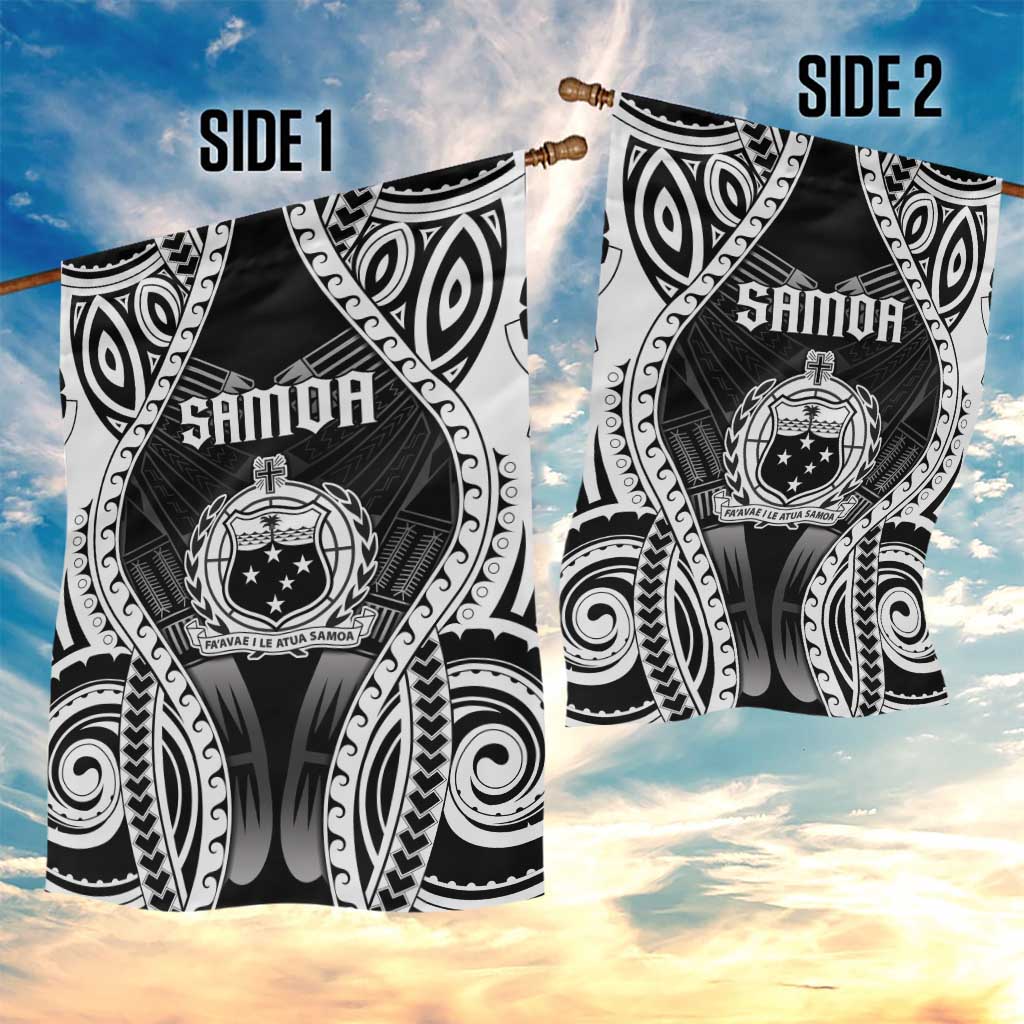Remember Samoa Black Saturday Garden Flag Samoa Mo Samoa - Polynesian Pride