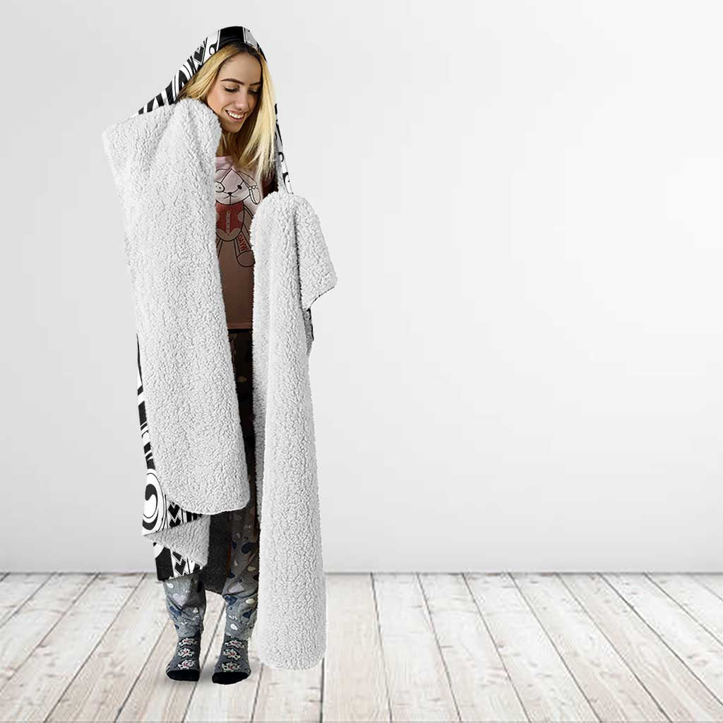 Remember Samoa Black Saturday Hooded Blanket Samoa Mo Samoa - Polynesian Pride