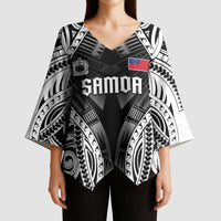 Personalised Remember Samoa Black Saturday Kimono Sleeve Blouse Samoa Mo Samoa - Polynesian Pride