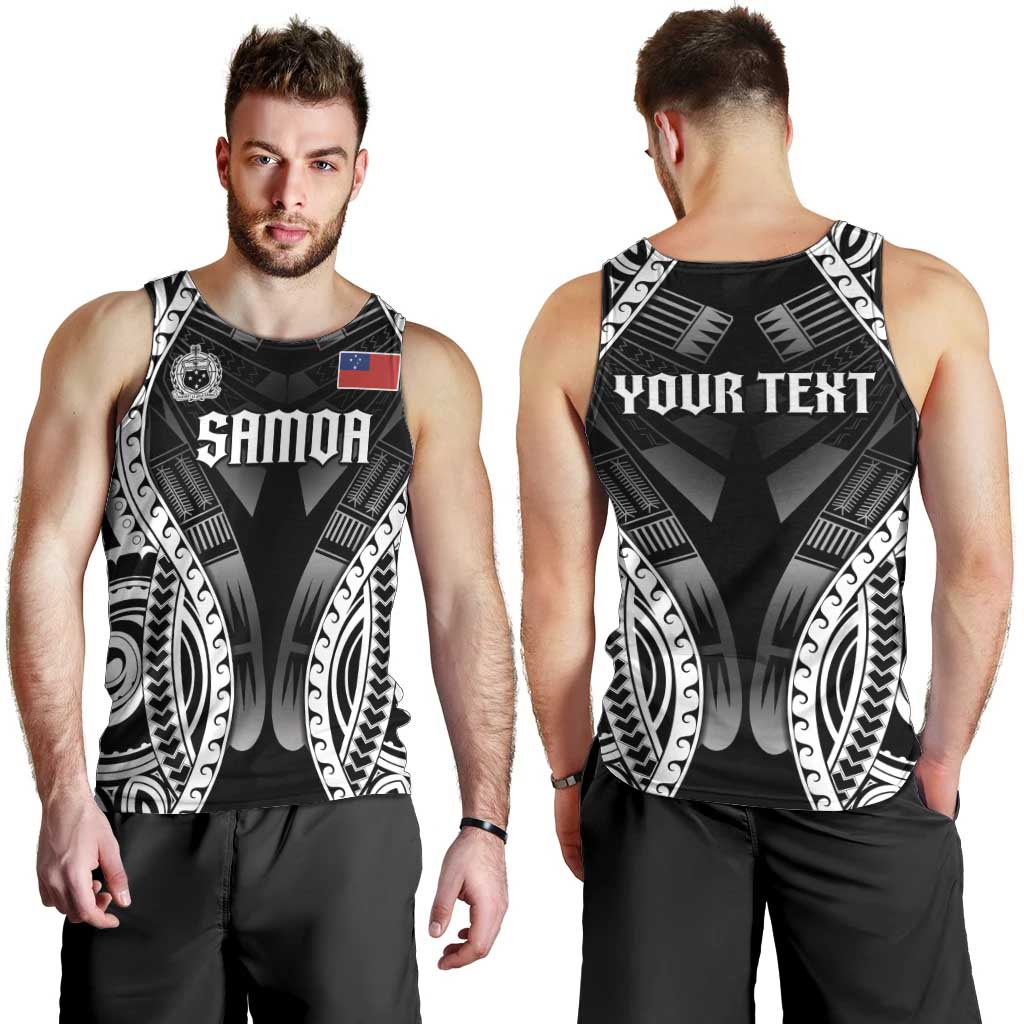 Personalised Remember Samoa Black Saturday Men Tank Top Samoa Mo Samoa - Polynesian Pride