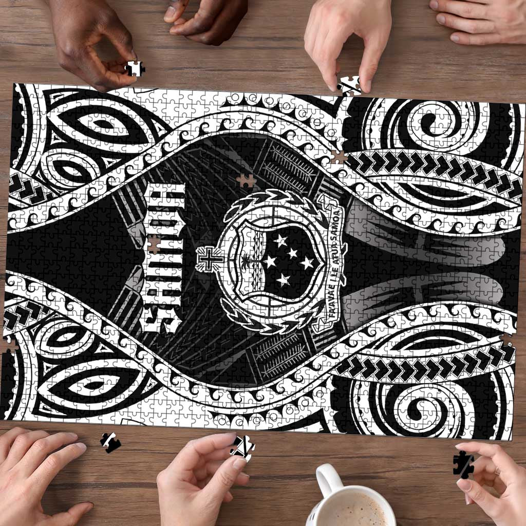 Remember Samoa Black Saturday Puzzle Samoa Mo Samoa - Polynesian Pride