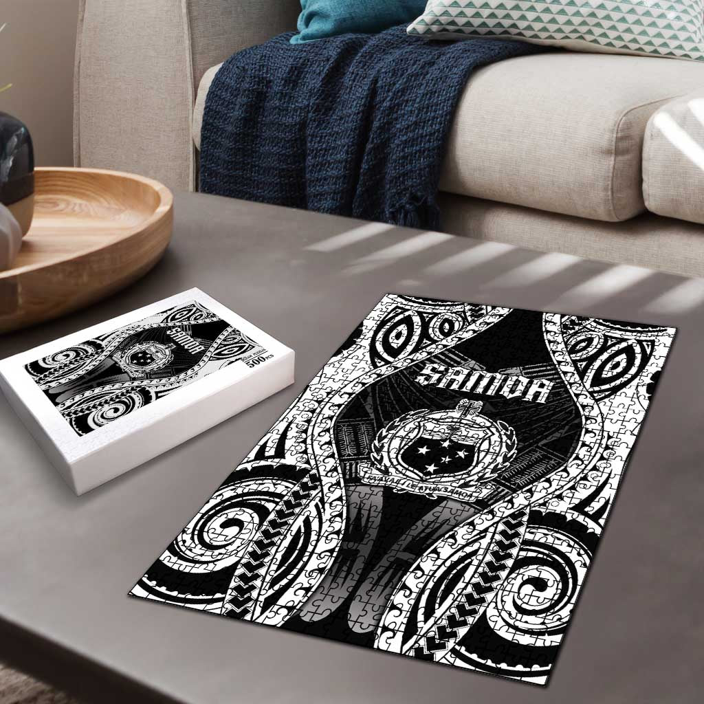Remember Samoa Black Saturday Puzzle Samoa Mo Samoa - Polynesian Pride