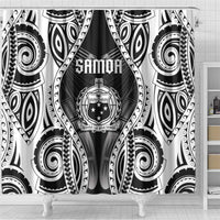 Remember Samoa Black Saturday Shower Curtain Samoa Mo Samoa - Polynesian Pride