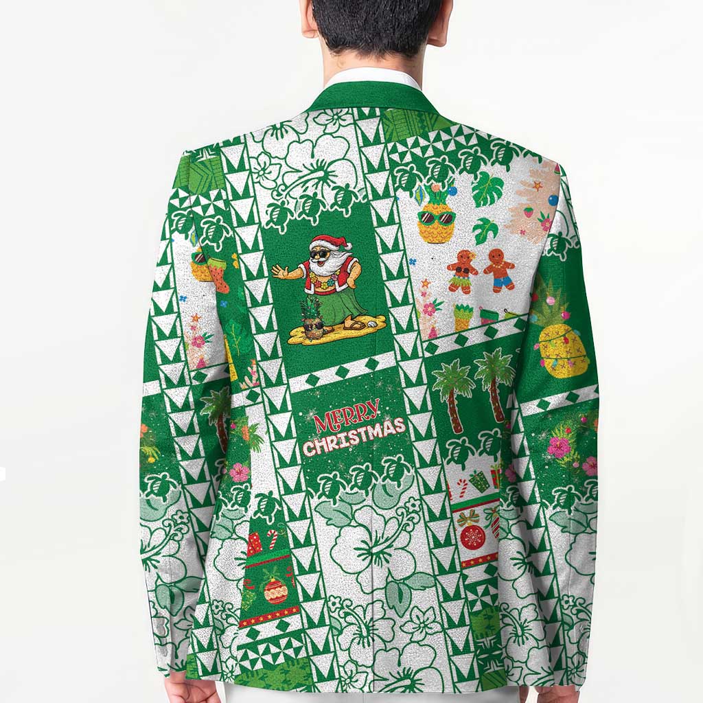 Norfolk Island Christmas Blazer Festive Beach Vibes - Polynesian Pride