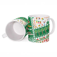 Norfolk Island Christmas Ceramic Mug Festive Beach Vibes - Polynesian Pride
