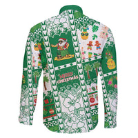 Norfolk Island Christmas Family Matching Mermaid Dress and Hawaiian Shirt Festive Beach Vibes - Polynesian Pride