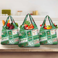 Norfolk Island Christmas Grocery Bag Festive Beach Vibes - Polynesian Pride