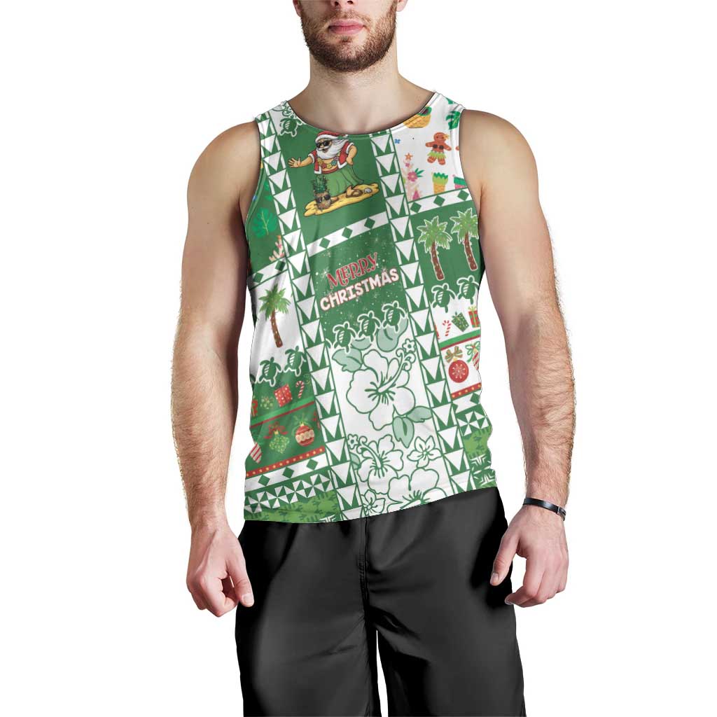 Norfolk Island Christmas Men Tank Top Festive Beach Vibes - Polynesian Pride