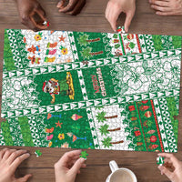 Norfolk Island Christmas Puzzle Festive Beach Vibes - Polynesian Pride