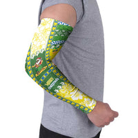 Pitcairn Islands Christmas Arm Sleeves Festive Beach Vibes - Polynesian Pride