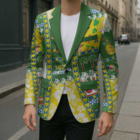 Pitcairn Islands Christmas Blazer Festive Beach Vibes - Polynesian Pride