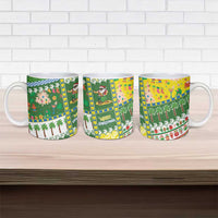 Pitcairn Islands Christmas Ceramic Mug Festive Beach Vibes - Polynesian Pride