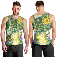 Pitcairn Islands Christmas Men Tank Top Festive Beach Vibes - Polynesian Pride