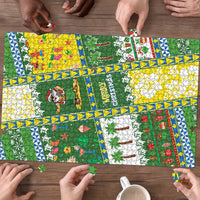 Pitcairn Islands Christmas Puzzle Festive Beach Vibes - Polynesian Pride
